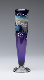 amethyst bud vase