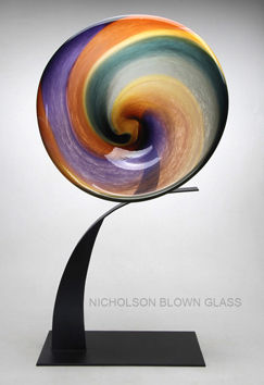 Aerial Nicholson Blown Glass